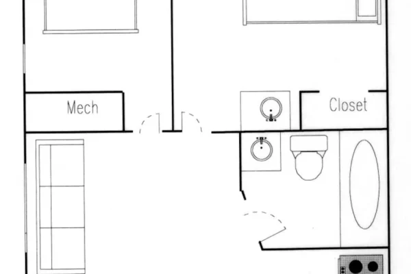 Floorplan for 404