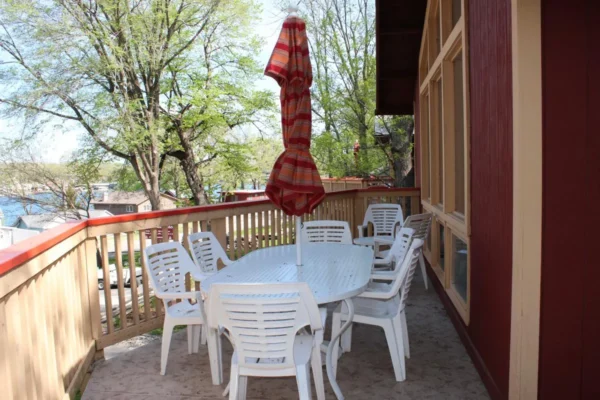 View of the patio