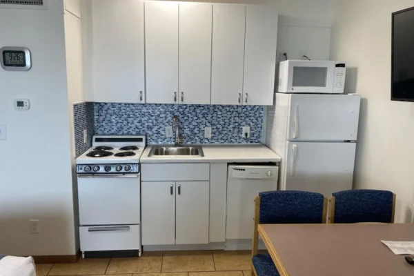 View of the kitchen in the main living area