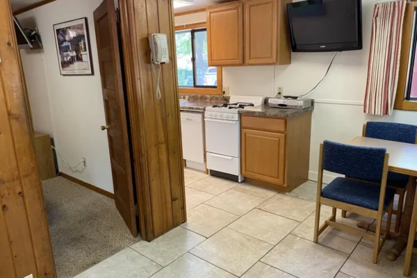 Dining area in the main room