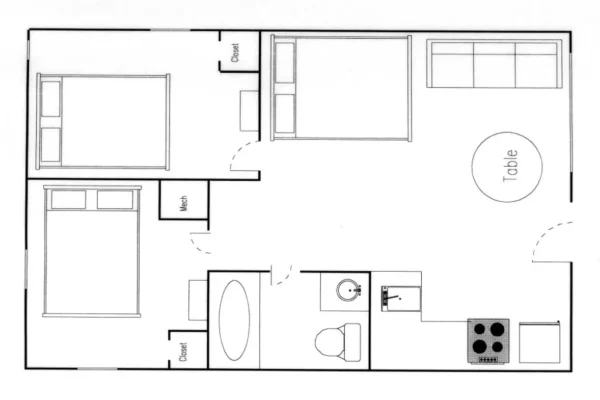 Floorplan for 422